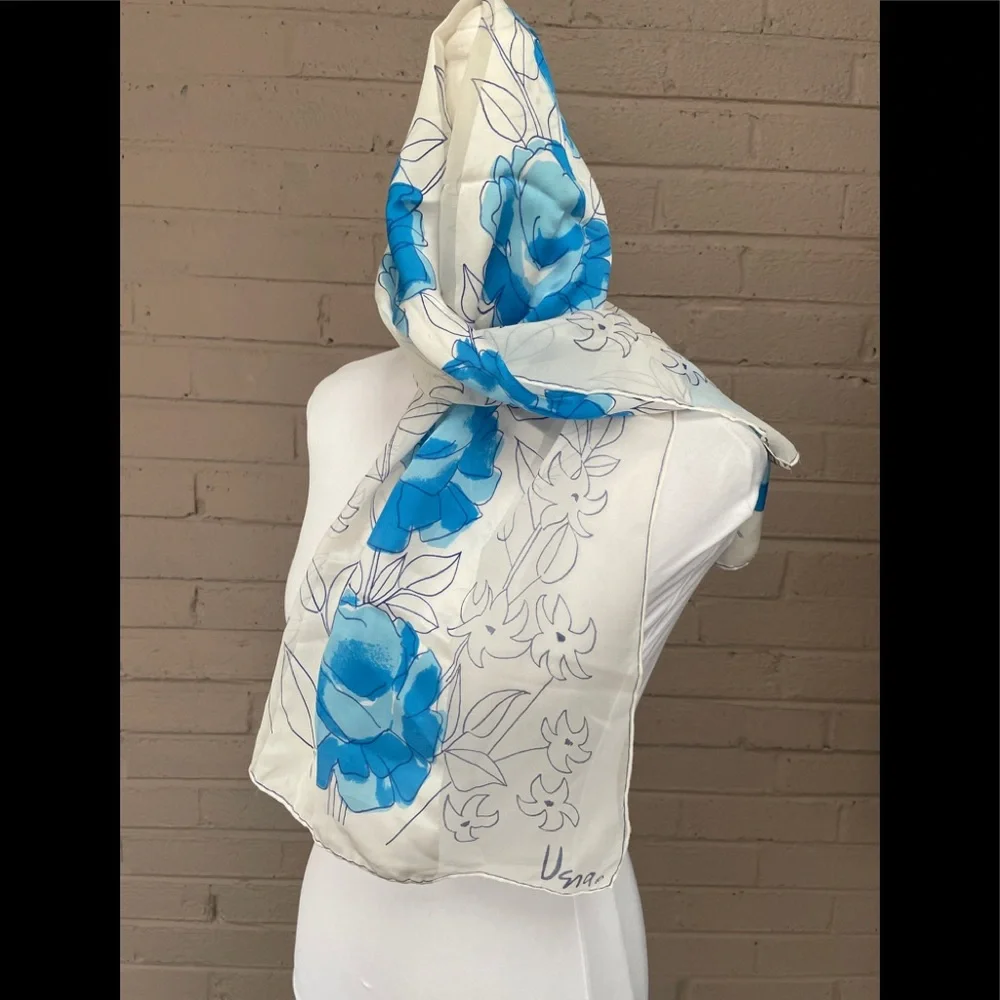 Vintage Vera Floral Print scarf
